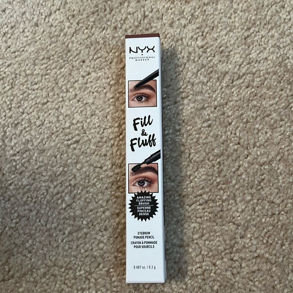 NEW! NYX Auburn Fill and Fluff Eyebrow Pomade Pencil